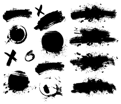 ink different brushes 