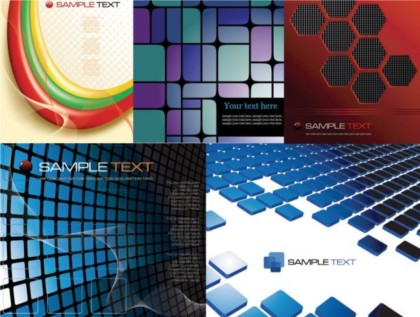 Dynamic business background vector Dynamic business background vector