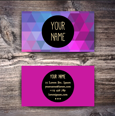 image colored business cards business 