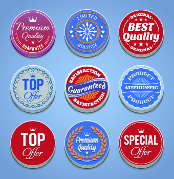 vintage label element Design Elements badges badge 