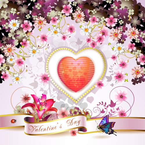 Valentine day valentine sweet card 