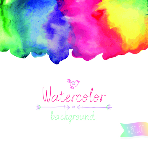 watercolor Vector background material vector background element background material background 