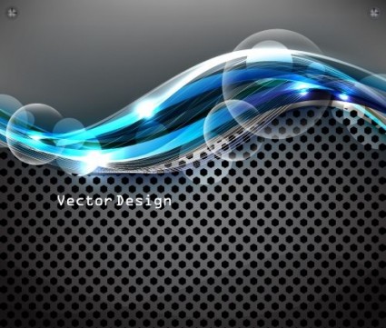 Metal mesh with abstract backgrounds vector set 02 Metal mesh with abstract backgrounds vector set 02