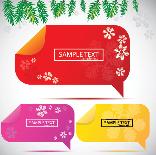 Abstract front cover design elements vector background 02