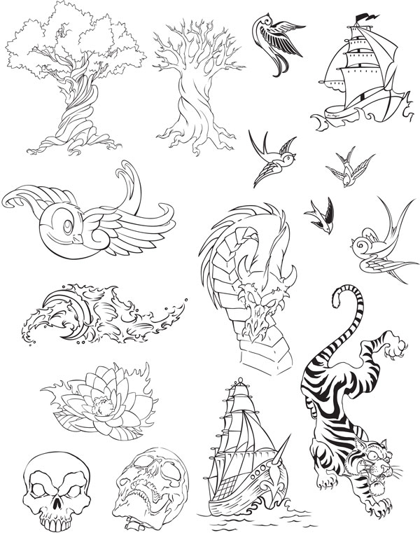 Different Totem vector