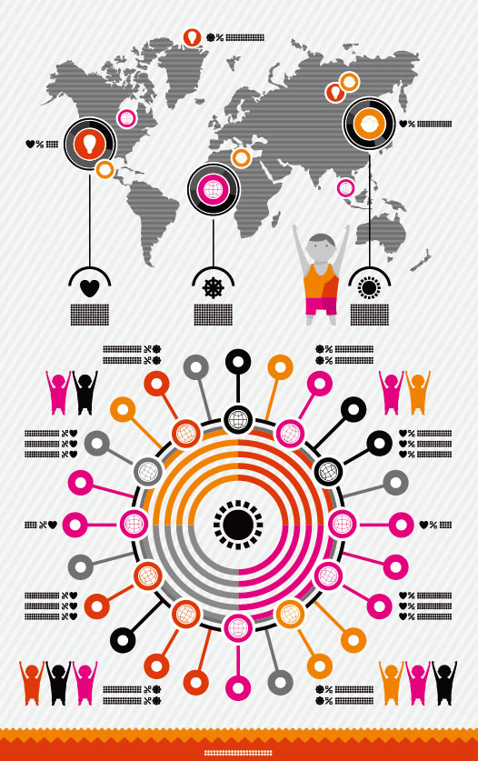 Elements of Infographics and business scheme vector 01