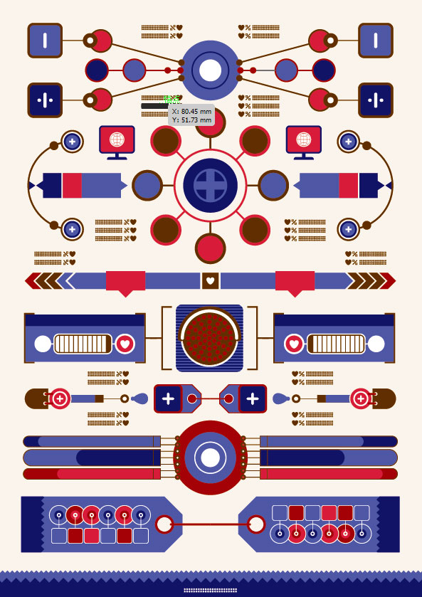 Elements of Infographics and business scheme vector 05