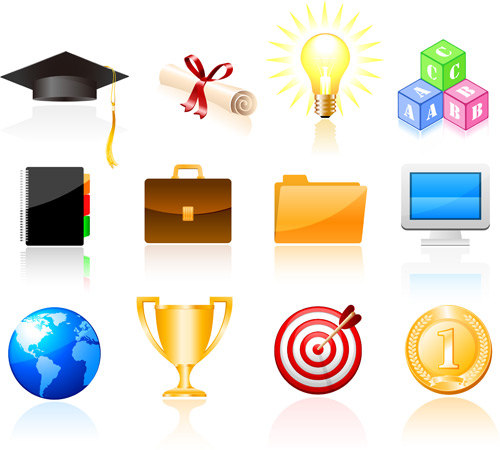 The popular icon vector