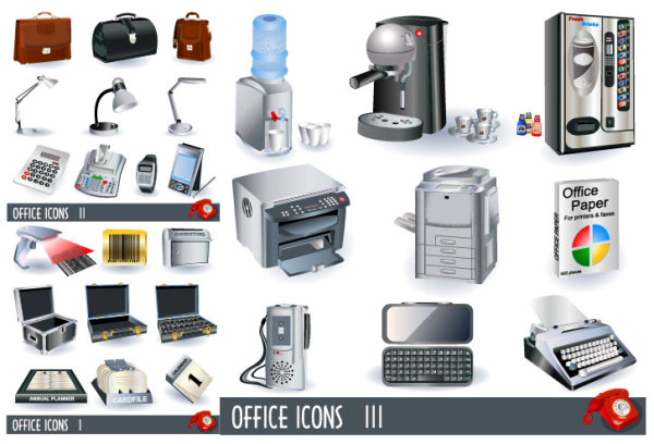 Business office Icon vector