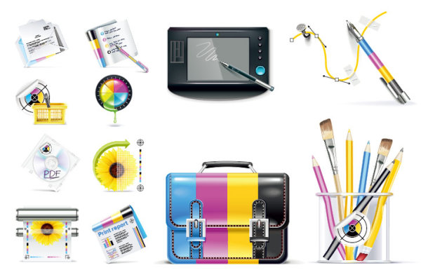 Special icon design elements vector