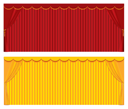 Curtain wall curtain background 