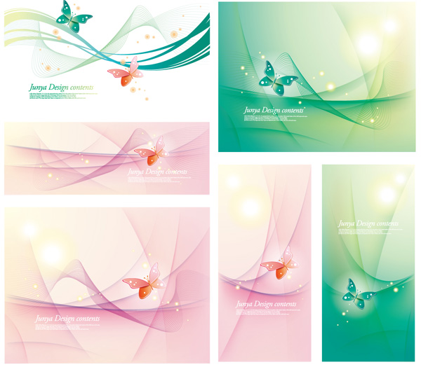 Dream butterfly background