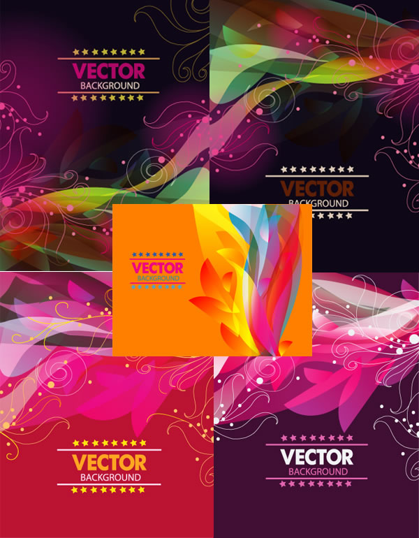 Dream decorative pattern background vector