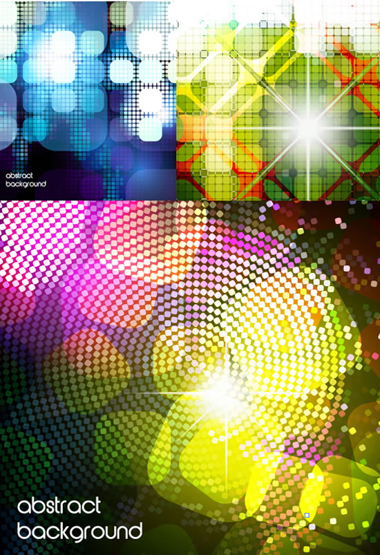 Dot light background design vector