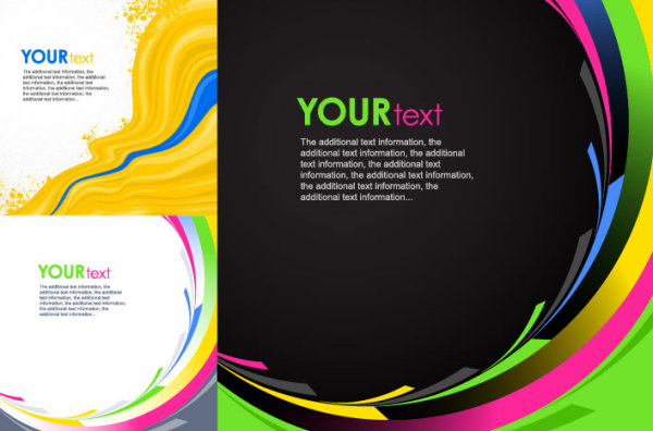 dynamic lines background design elements
