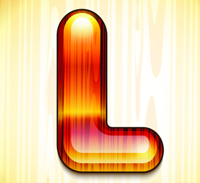 wood styled of Alphabet vector graphic 12