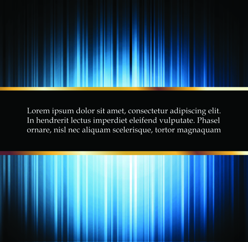 Bright glowing lines vector background 05