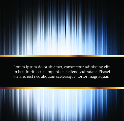 Bright glowing lines vector background 06