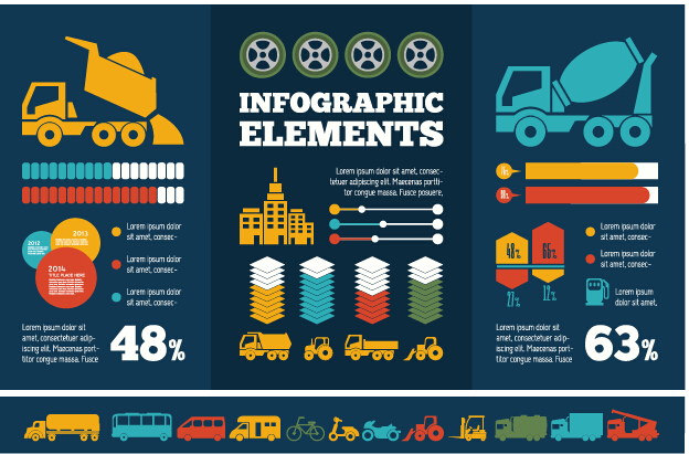 Business Infographic creative design 1709