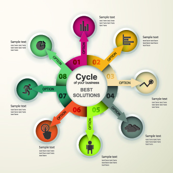 Business Infographic creative design 540