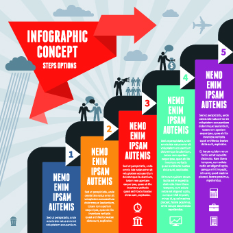 Business Infographic creative design 666