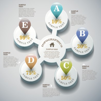 Business Infographic creative design 680