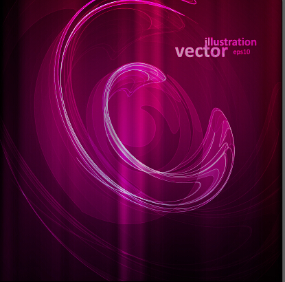 Colored rays abstract vector illustration 02