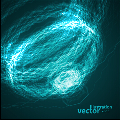 vector illustration rays colored abstract 