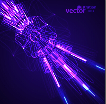 vector illustration rays illustration colored abstract 