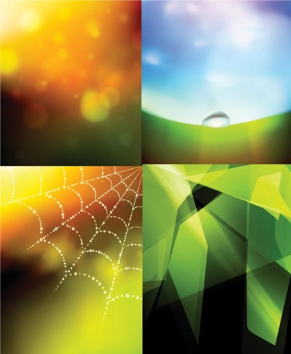 fantasy colorful cobweb background 