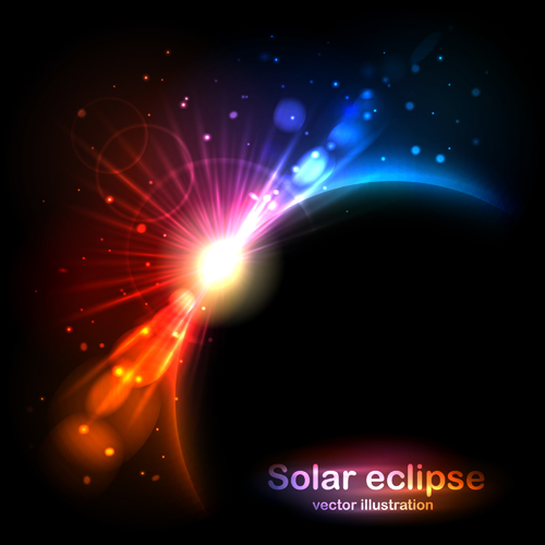 solar eclipse illustration creative 