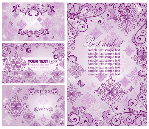rnaments floral background vector 01 Elegant ornaments floral background vector 01