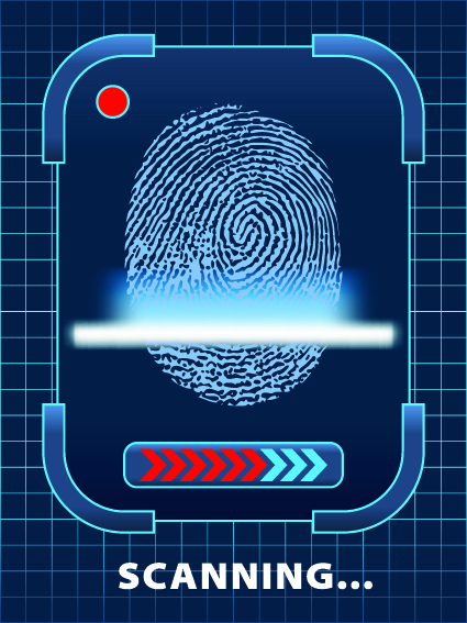 vector material scanning material fingerprint 