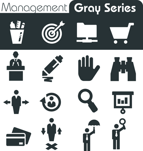 social icons social series gray 