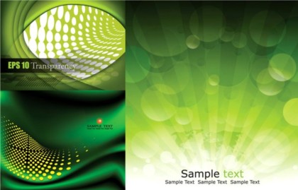 Green business background art vector