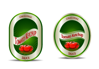 stickers labels label ketchup creative 