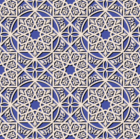 Modern snow seamless pattern vector