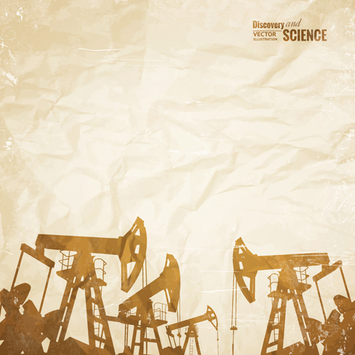 oil development background 