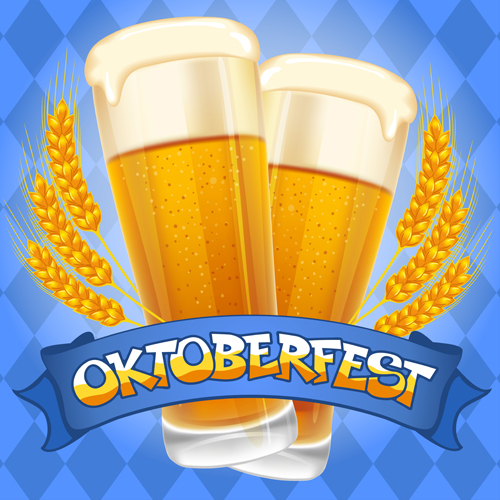 Oktoberfest design elements vector set 20