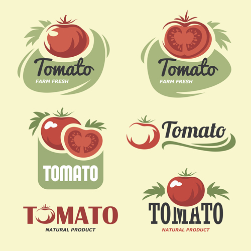 tomato Retro font logos logo creative 