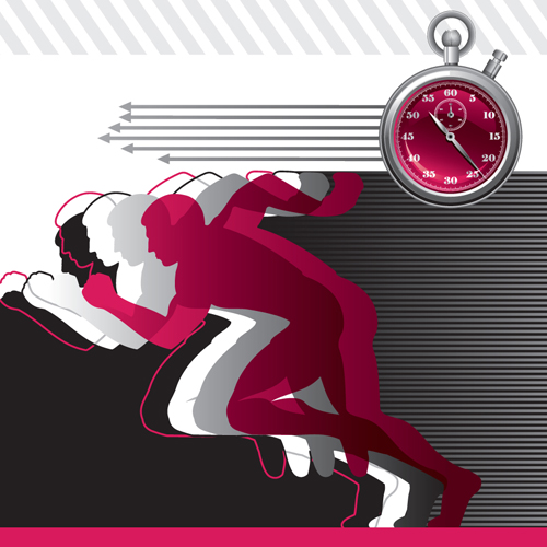 Sports design elements vector background 03