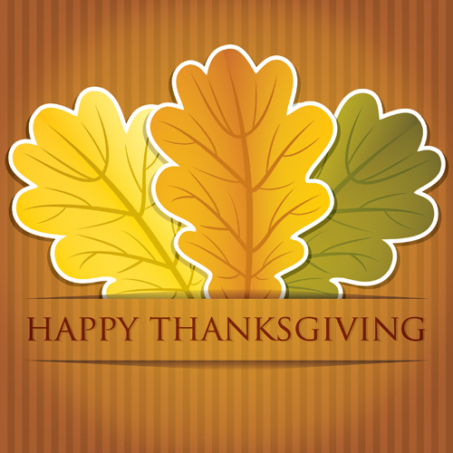 Thanksgiving background with maple leaf vector design 04 Thanksgiving background with maple leaf vector design 04