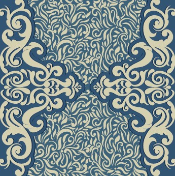 Vintage ornate ornaments pattern background art 05