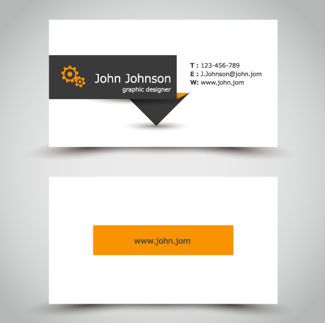 template vector template Surface business cards business 
