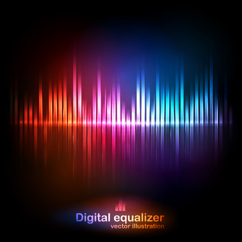 equalizer digital colorful background colorful 