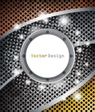 Metal mesh with abstract backgrounds vector set 01 Metal mesh with abstract backgrounds vector set 01