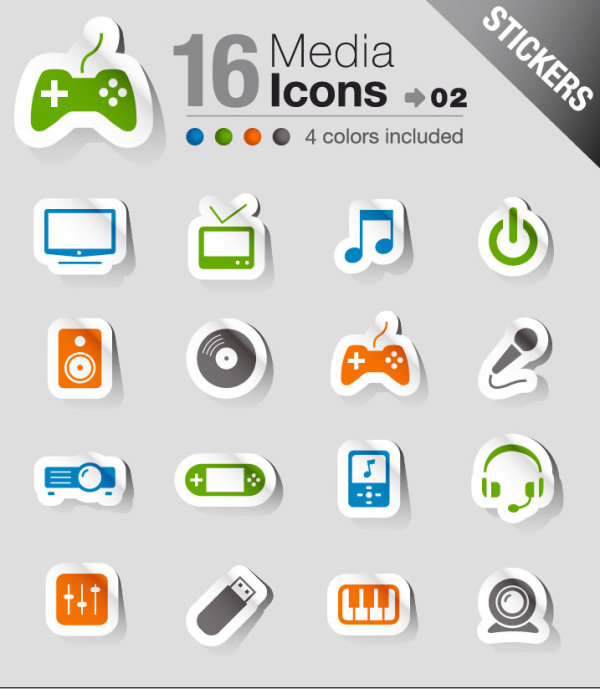 stickers sticker icon EPS elements element 