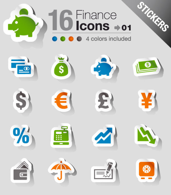 stickers sticker icon EPS elements element 