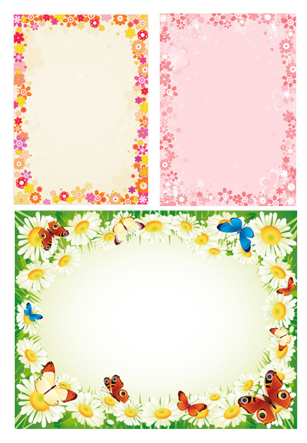 Flowers Border vector