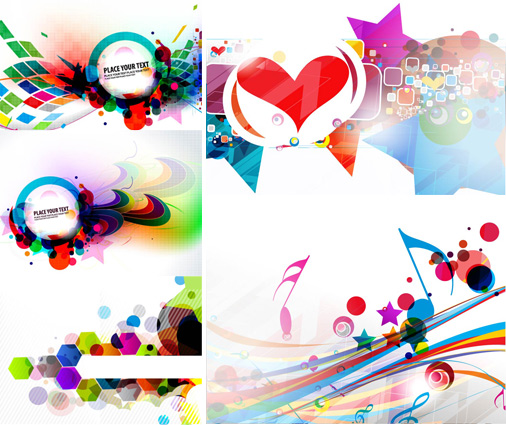 Modern decorative pattern background vector